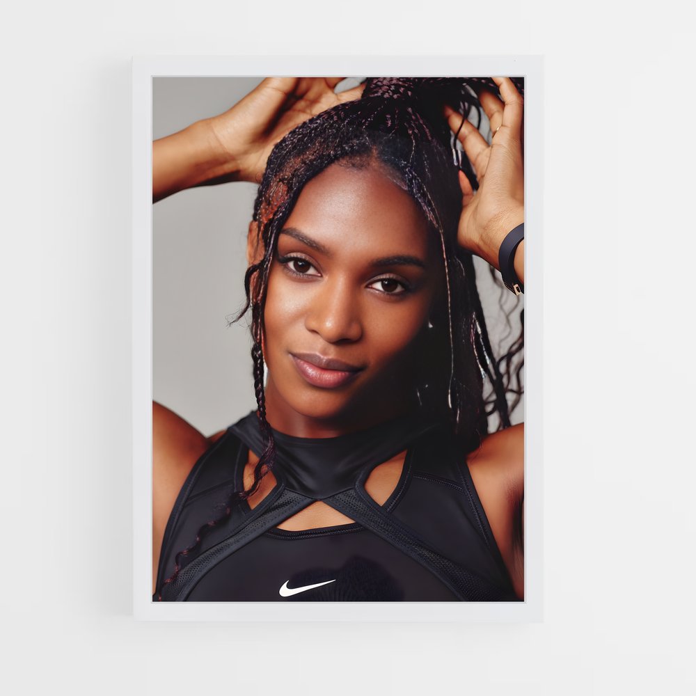 Poster Serena, Icone de la Victoire – affiche Athlétisme (vue 3)